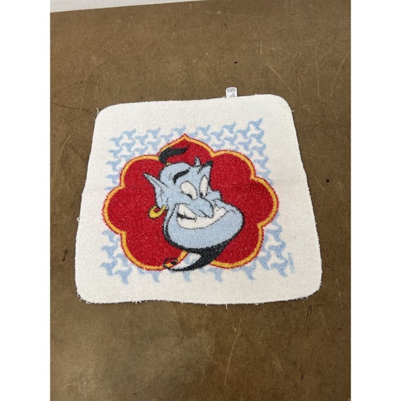 CANNON Other - Vintage Disney Aladdin Genie Face Towel Washcloth Cannon Terry Cloth USA Bath